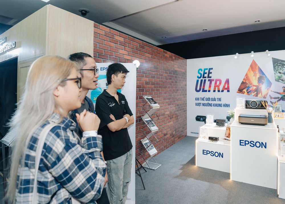 Epson cùng dàn máy chiếu khủng tham gia P.H.E Show 2024