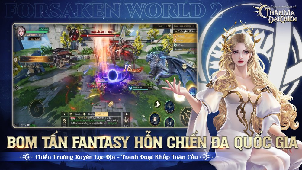 Forsaken World 2 mở đăng ký sớm tại Việt Nam và nhiều quốc gia châu Á