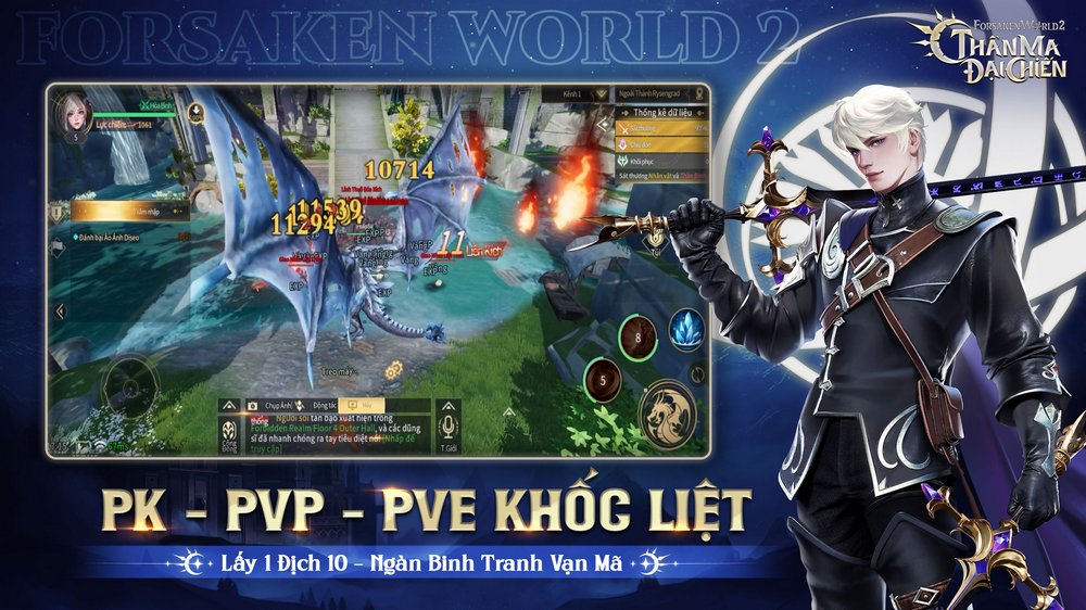 Forsaken World 2 mở đăng ký sớm tại Việt Nam và nhiều quốc gia châu Á