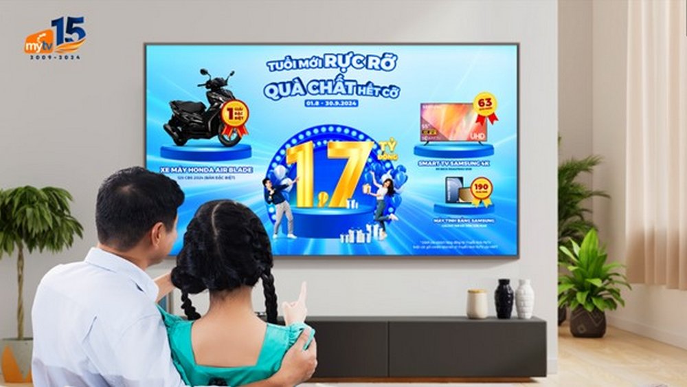 MyTV mừng tuổi 15, tung ưu đãi lớn