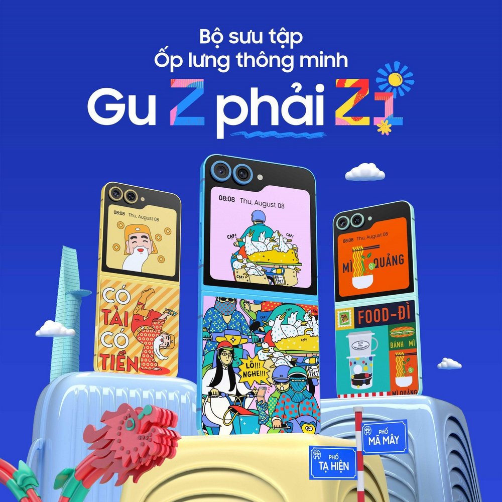 Samsung giới thiệu BST ốp lưng mới cho Galaxy Z Flip6