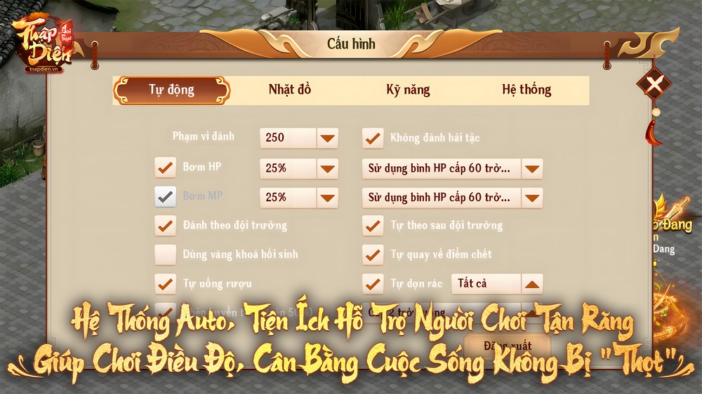 Thập Diện Mai Phục – Game kiếm hiệp chính tông 100% phát triển bởi người Việt trên công nghệ GDX Engine độc quyền, chính thức ra mắt!