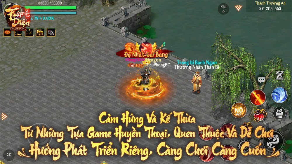 Thập Diện Mai Phục – Game kiếm hiệp chính tông 100% phát triển bởi người Việt trên công nghệ GDX Engine độc quyền, chính thức ra mắt!