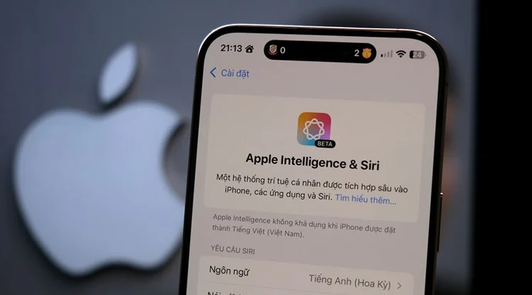 Apple Intelligence sắp hỗ trợ tiếng Việt