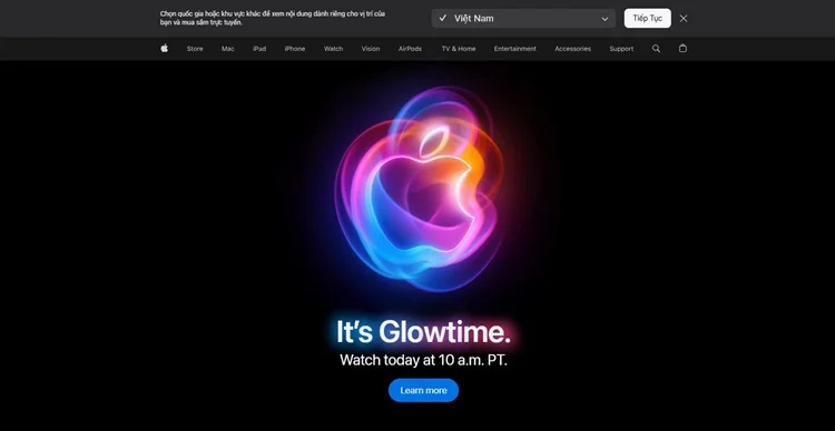 Cách xem sự kiện Apple It's Glowtime: Ra mắt iPhone 16