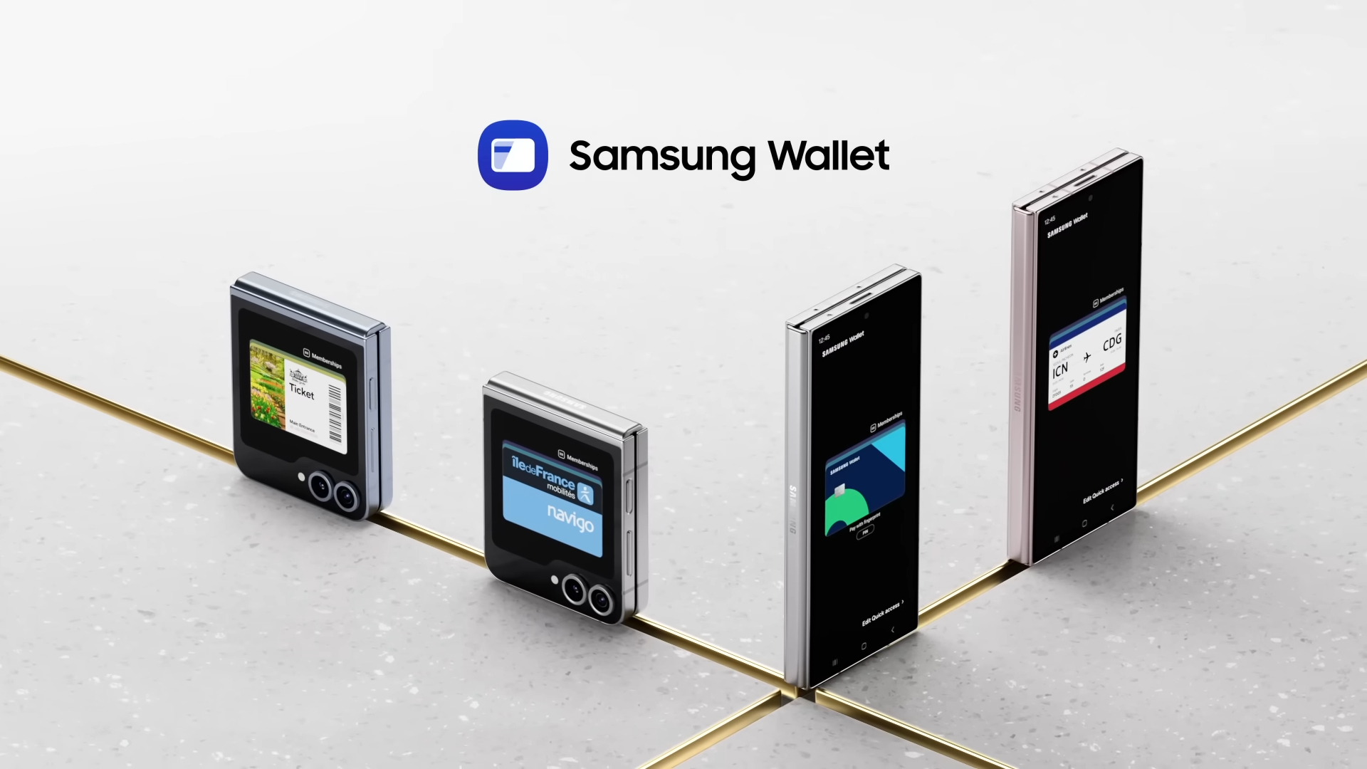 Samsung Wallet trên Galaxy Z Flip6 và Z Fold6