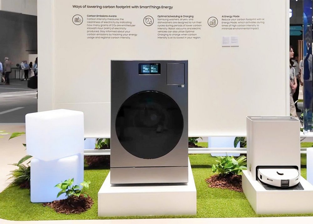 Ra mắt máy giặt sấy Samsung Bespoke AI Heatpump