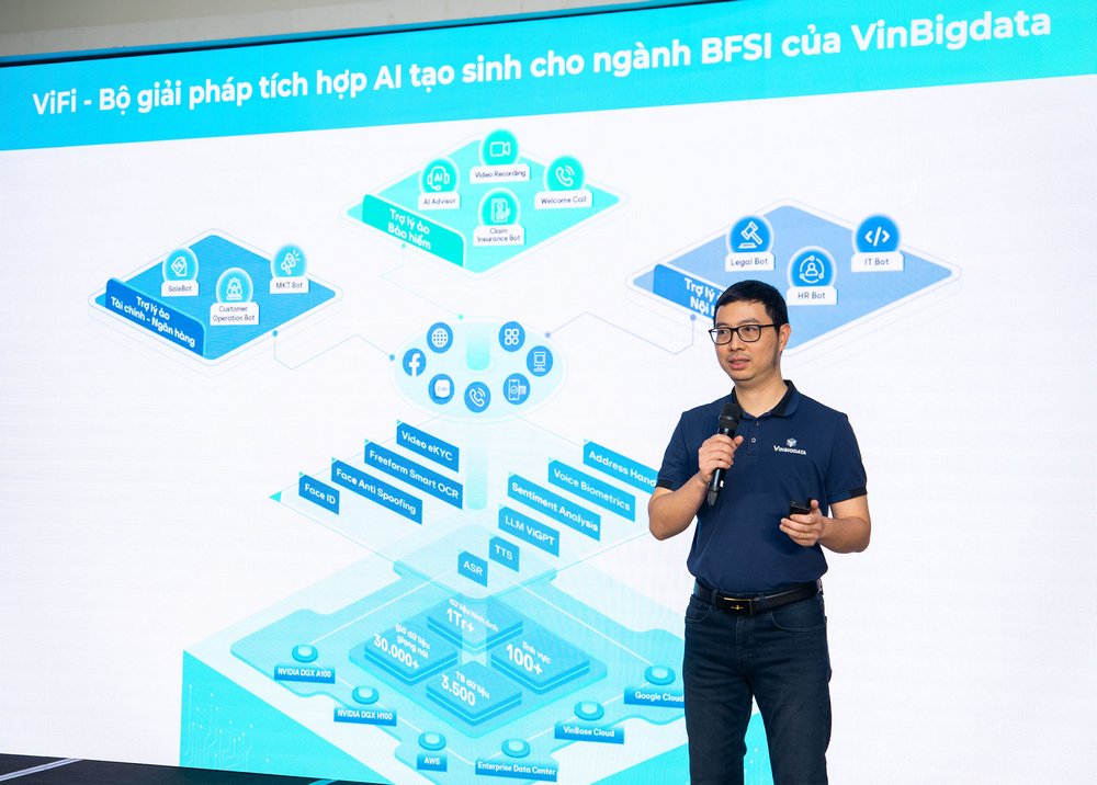 VinBigdata ra mắt giải pháp AI tạo sinh ViFi