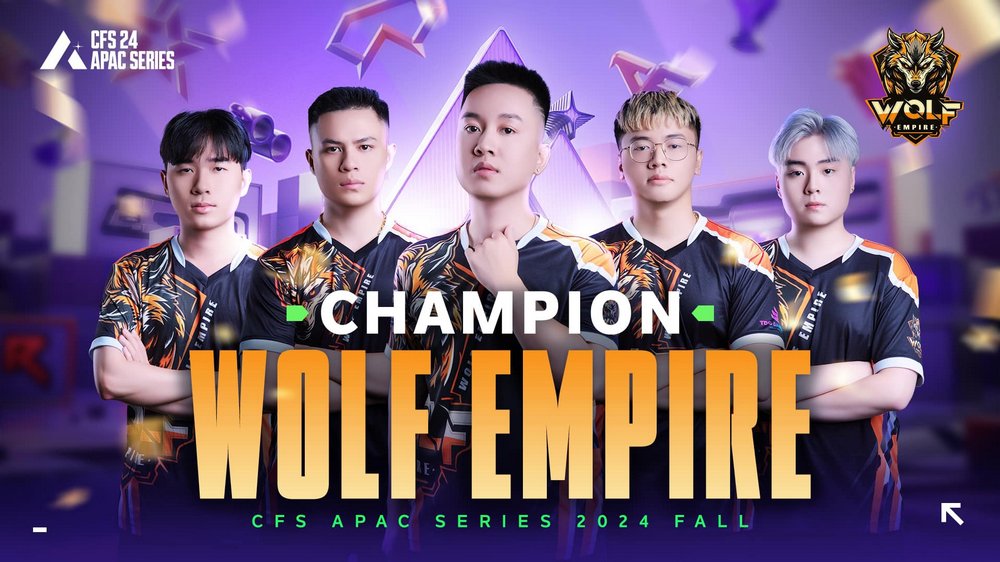 Wolf Empire vô địch CFS Apac Series 2024 Mùa Thu