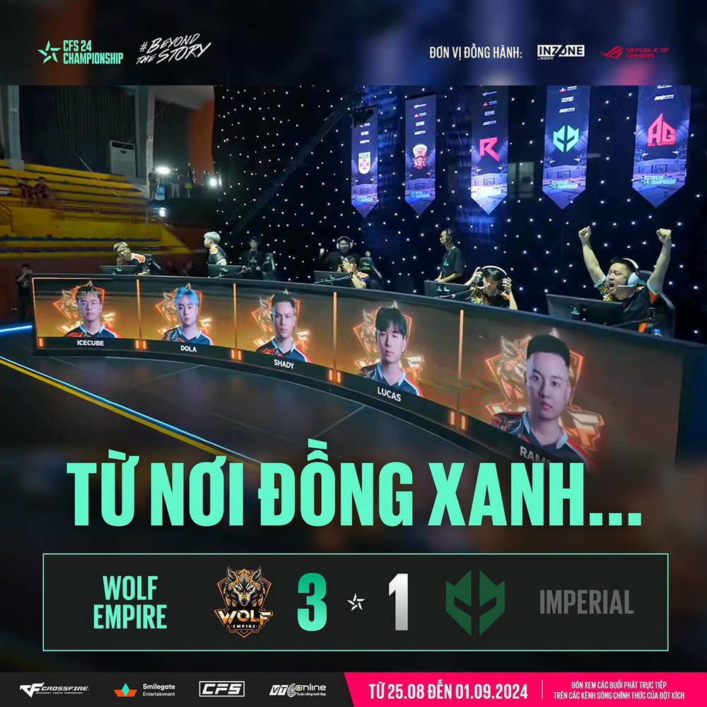 CFS Summer Championship 2024: Wolf Empire vô địch!