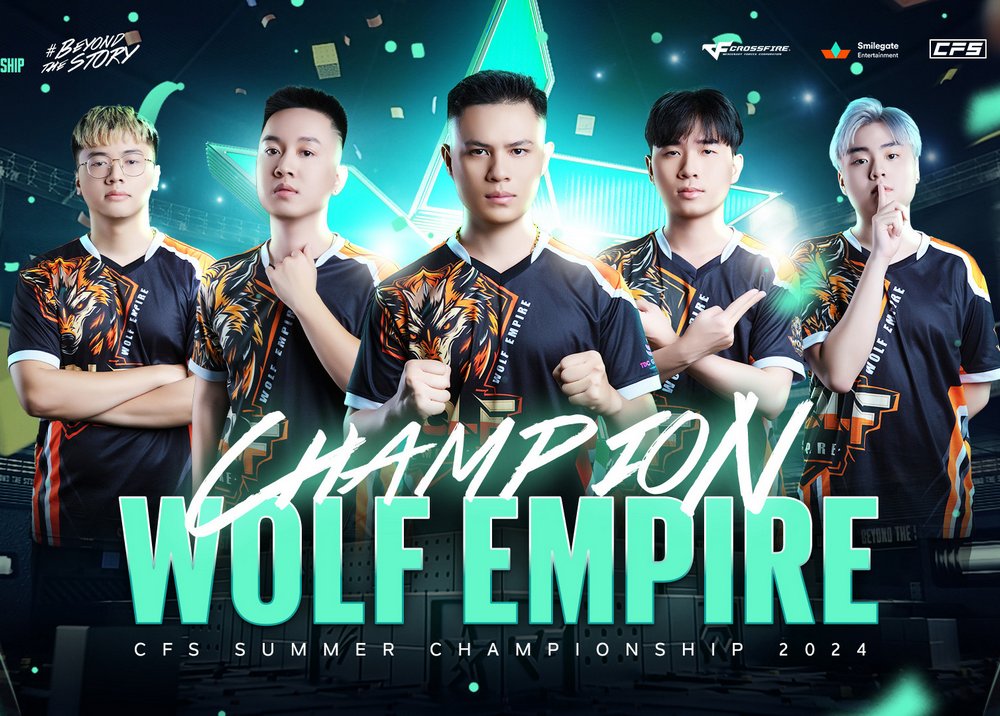 Wolf Empire vô địch CFS Summer Championship 2024