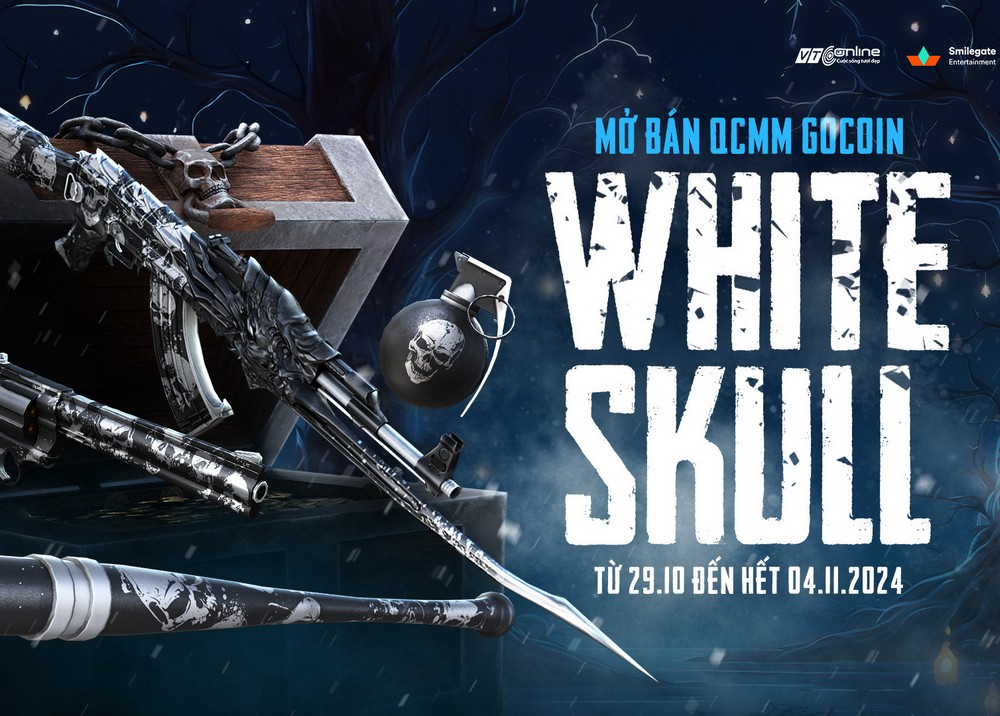 Đột Kích ra mắt QCMM White Skull mừng Halloween