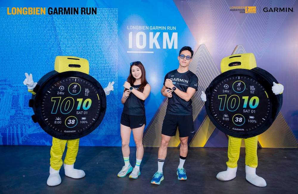 Longbien Garmin Run 2024 để lại nhiều ấn tượng