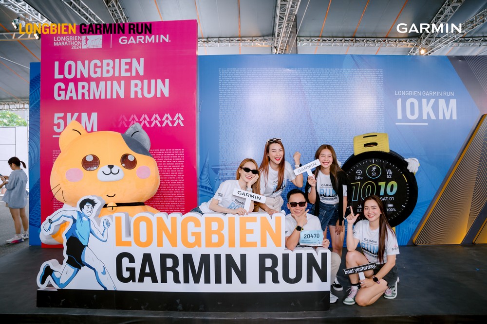 Garmin tổ chức thành công giải chạy Longbien Garmin Run 2024