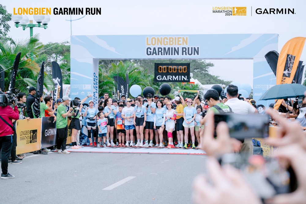 Garmin tổ chức thành công giải chạy Longbien Garmin Run 2024