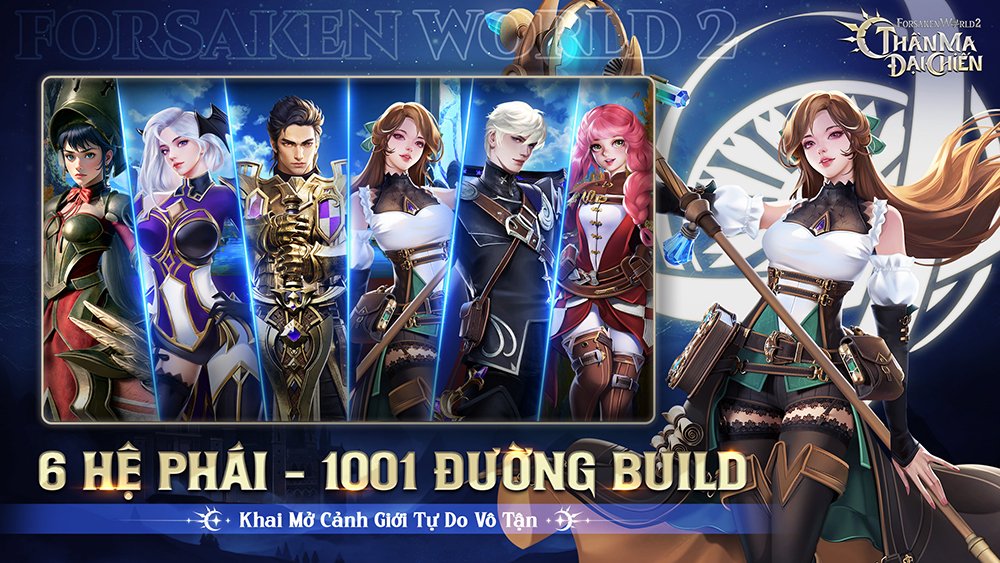 Forsaken World 2: Thần Ma Đại Chiến mở cửa đón game thủ