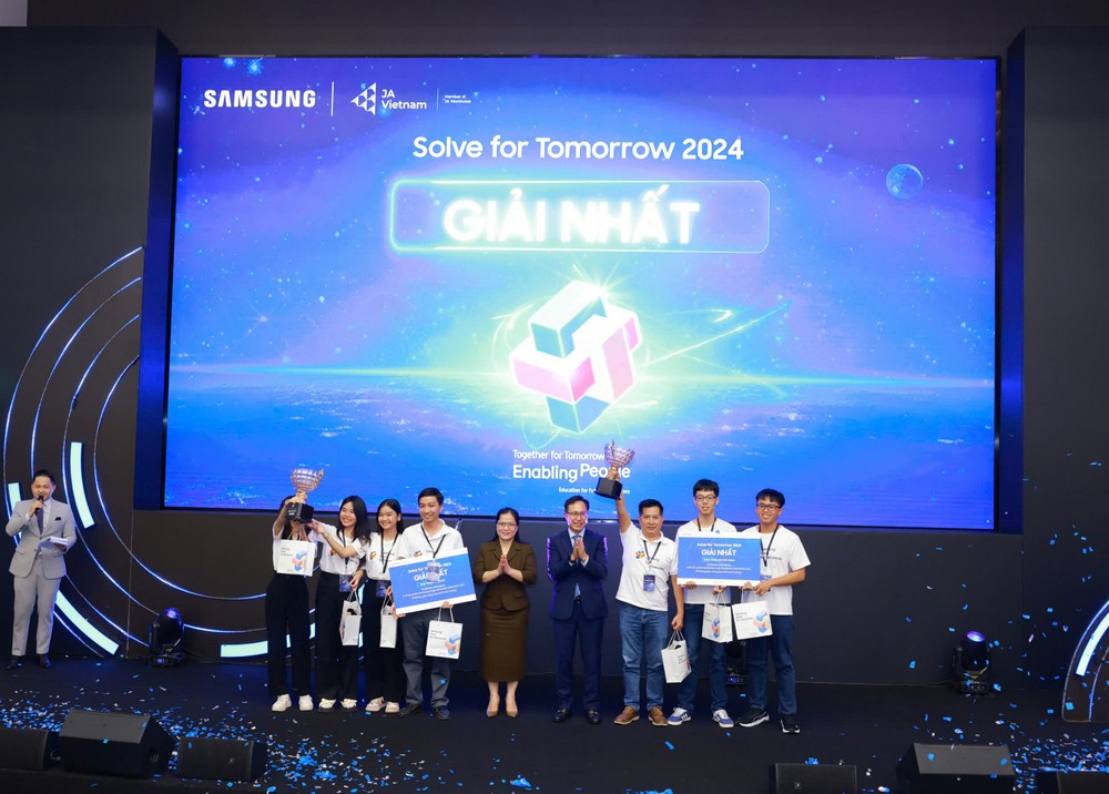 Samsung tổ chức trao giải Solve For Tomorrow 2024