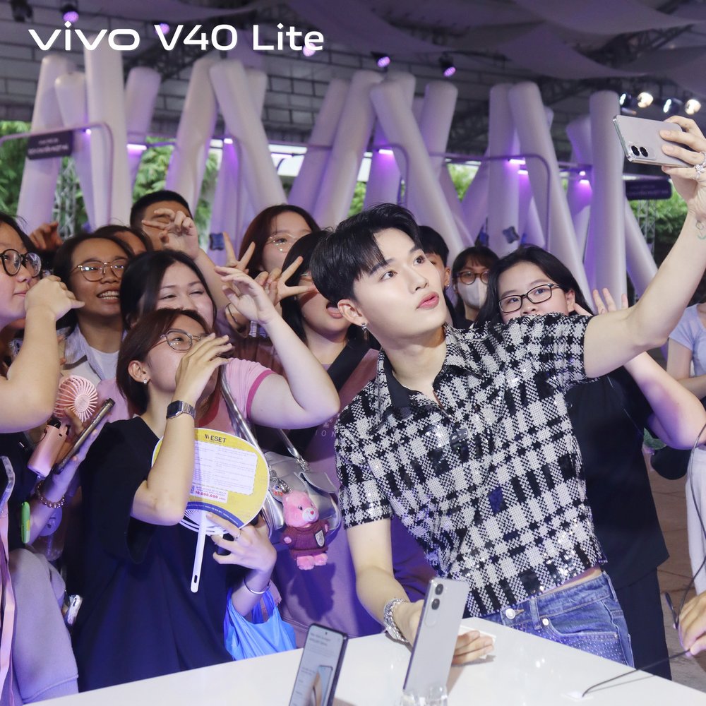 Trải nghiệm “Bền Mượt Vượt Thời Gian" cùng vivo V40 Lite