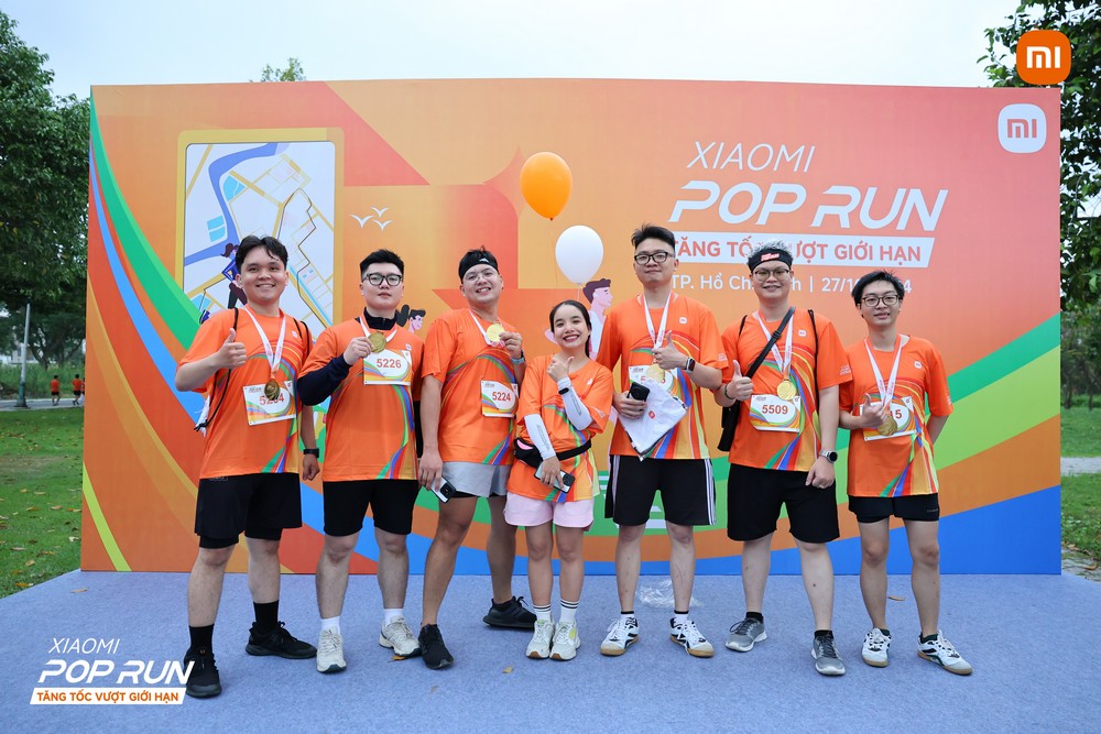 Xiaomi POP Run 2024: “Tăng tốc vượt giới hạn”