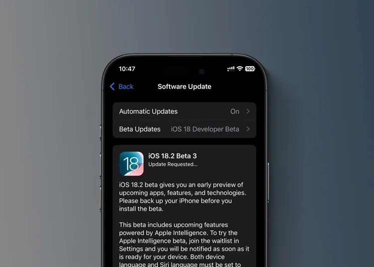 iOS 18.2 Beta 3: Những tính năng mới đáng chú ý