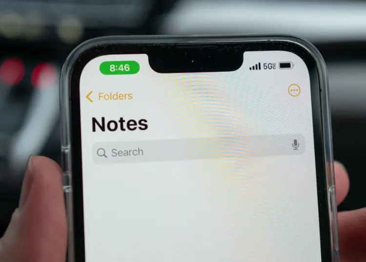 notes apple biến mất