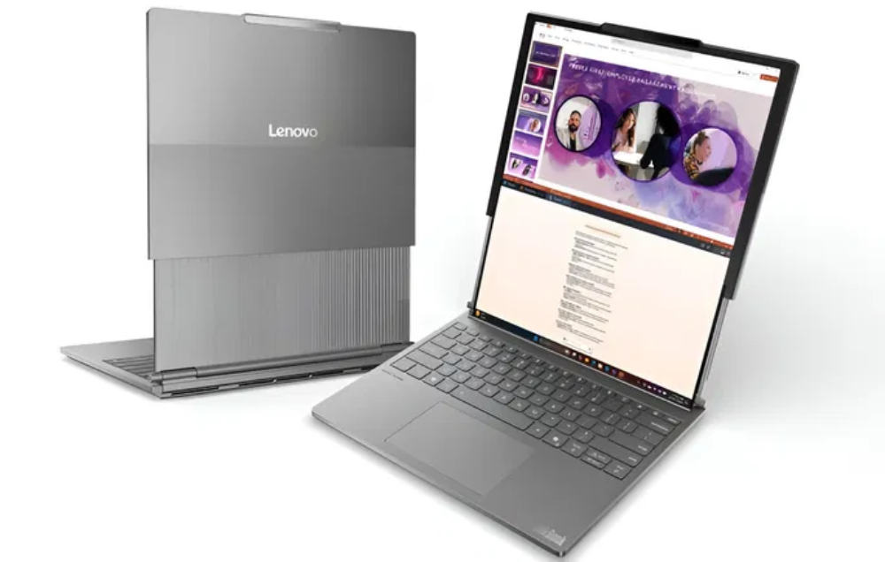 Lenovo chuẩn bị ra mắt laptop màn hình cuộn đầu tiên