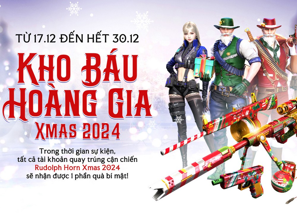 Đột Kích đón giáng sinh với Kho Báu Hoàng Gia Xmas đặc biệt