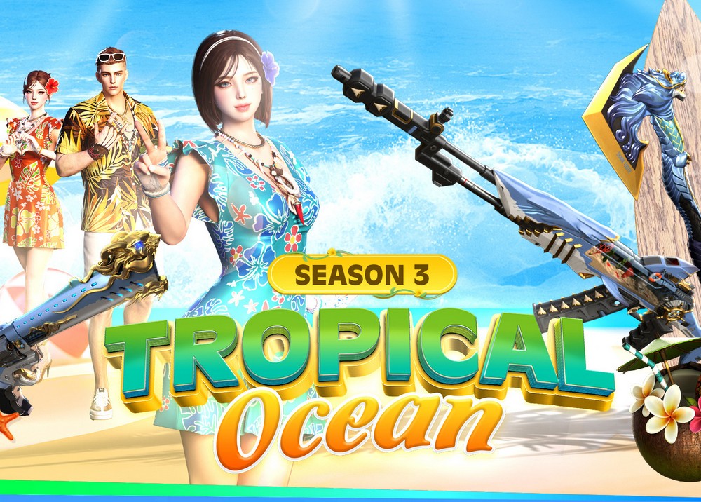 “Mùa đông không lạnh” khi Đột Kích giới thiệu CF Pass Mùa 3 chủ đề Tropical Ocean