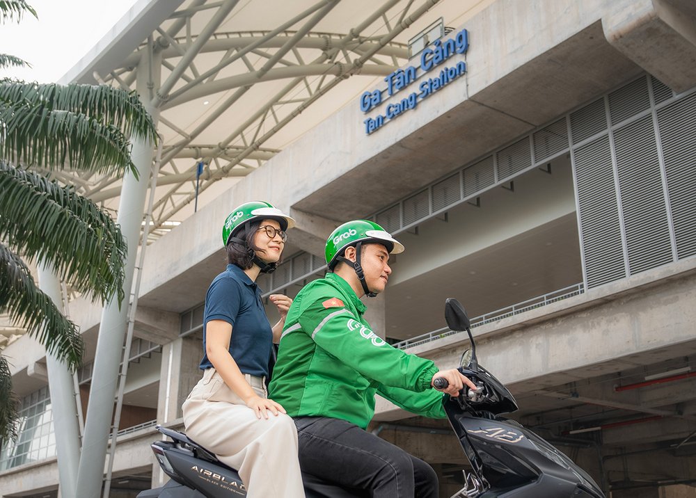 Grab tung ưu đãi kết nối người dân với Metro số 1