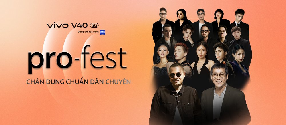 vivo khởi động Pro-Fest tôn vinh vẻ đẹp chân dung Việt