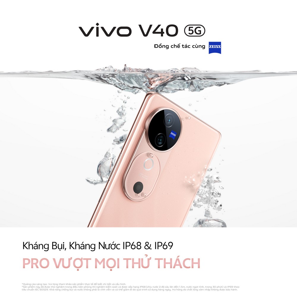 vivo V40 5G ra mắt: Nâng tầm nghệ thuật chân dung