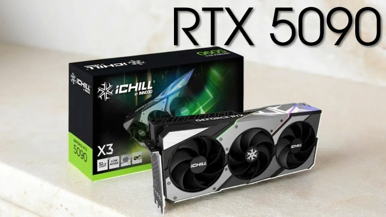 Quái vật RTX 5090 với 32GB GDDR7 đã lộ diện hoàn toàn