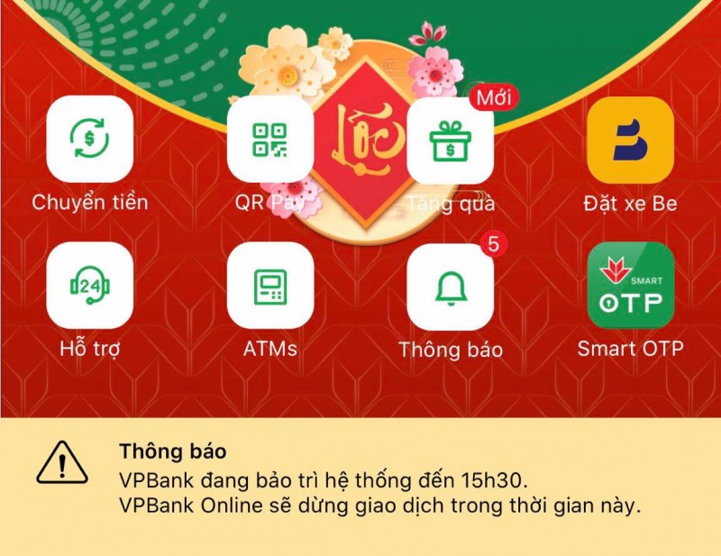 app ngân hàng