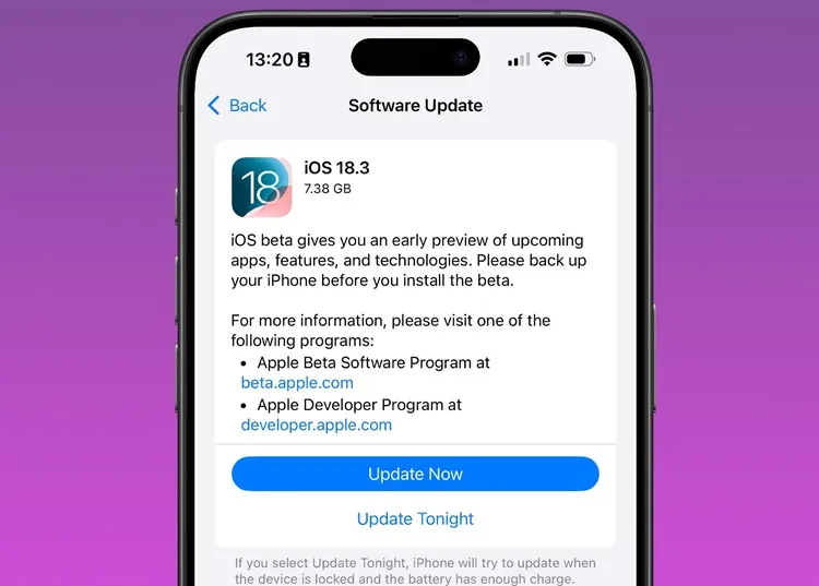 Có nên cập nhật iOS 18.3 RC ngay lúc này?