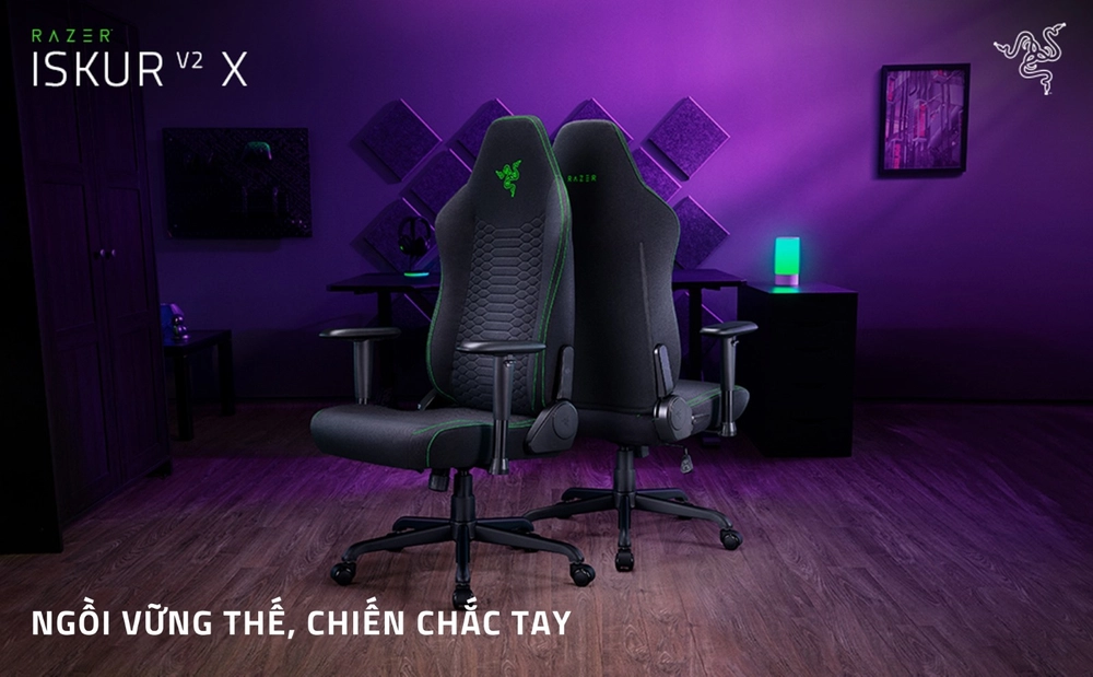 Trải nghiệm Razer Iskur V2: "Siêu ghế" gaming từ nhà Rắn!