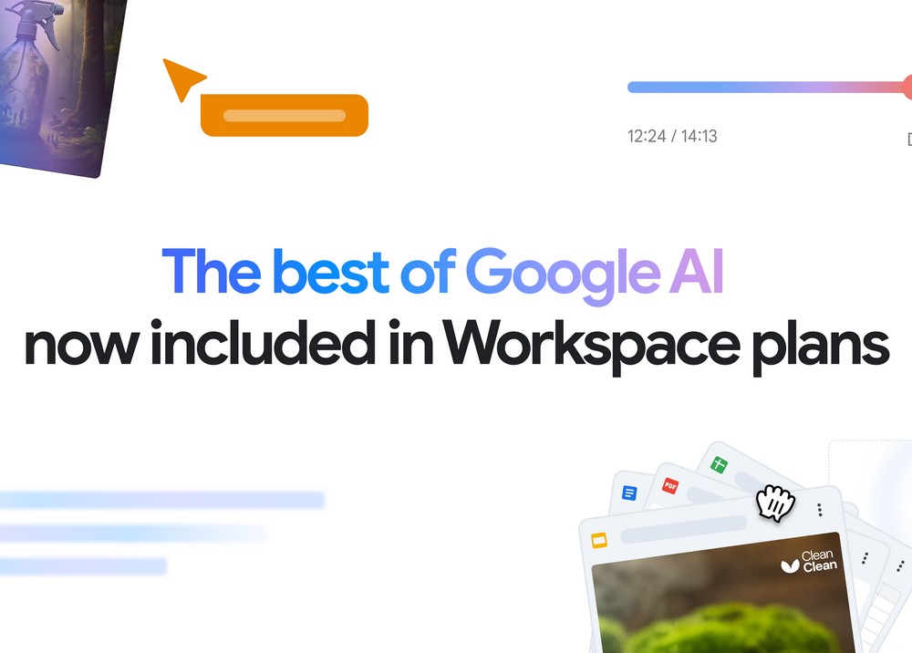 Google Workspace tích hợp AI giúp tăng hiệu suất làm việc