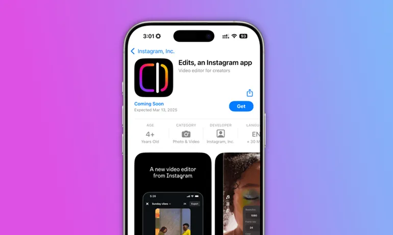 Instagram ra mắt Edits giữa "bão drama" của TikTok