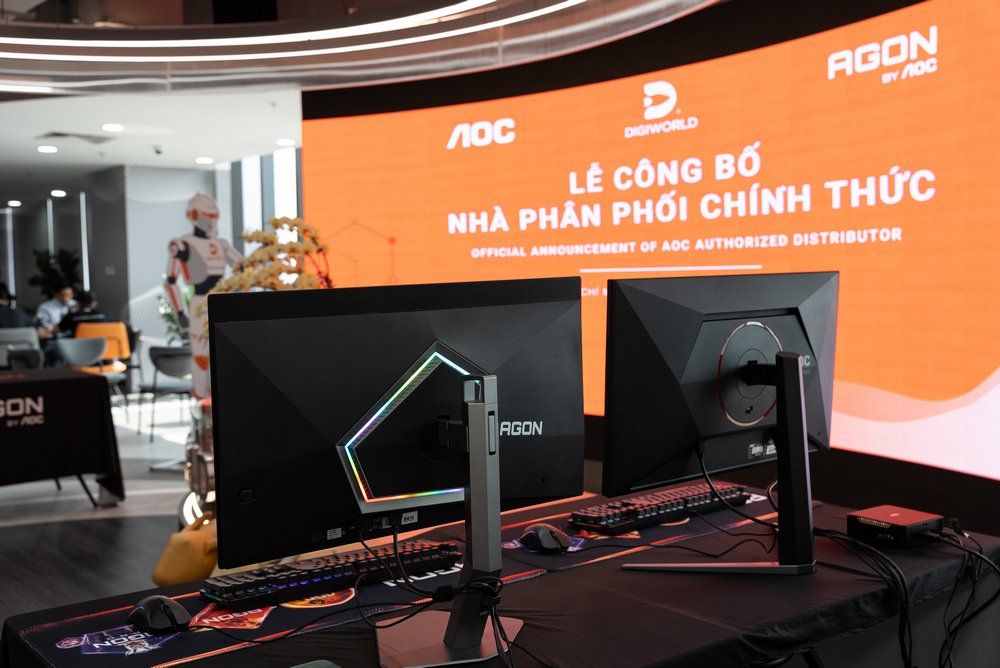 Digiworld trở thành nhà phân phối chính thức của AOC tại Việt Nam