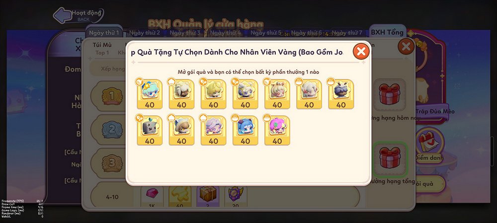 Game thủ "đua doanh số" trong Dreamy Cafe