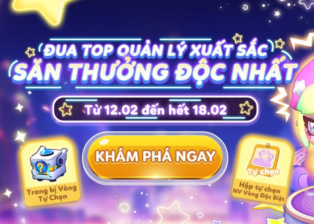 Game thủ Dreamy Cafe cũng “chạy đua doanh số”