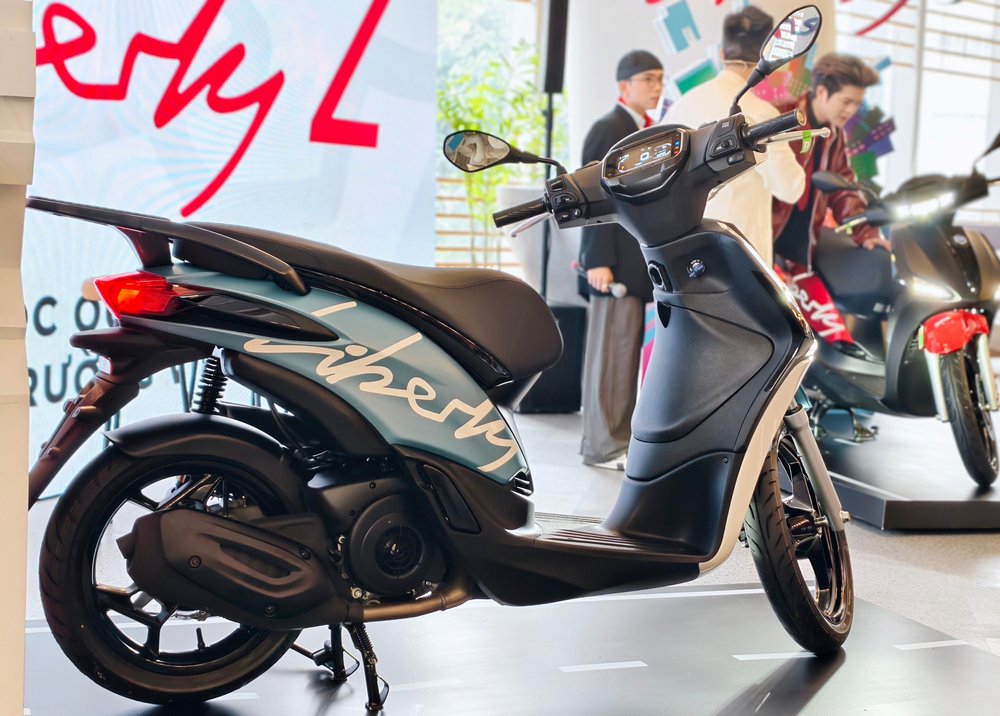 Piaggio Liberty 2025 ra mắt, có phiên bản độc quyền cho Việt Nam