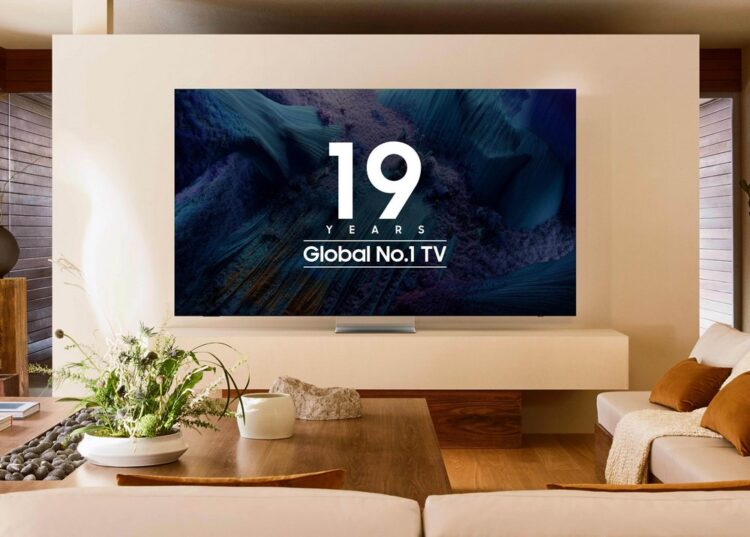 Samsung dẫn đầu thị trường TV toàn cầu 19 năm liên tiếp