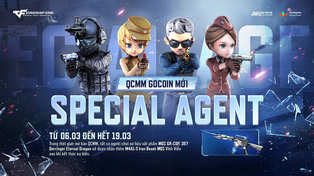 Đột Kích mở bán 2 bộ vũ khí đặc biệt Butterfly và Special Agent qua QCMM