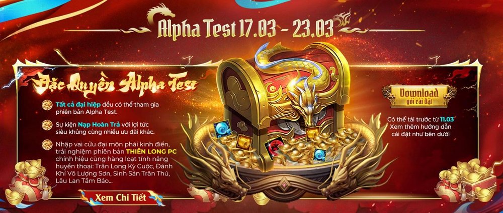 Thiên Long Origin VNG: Đã có thể tải trước gói cài đặt, đếm ngược đến ngày Alpha Test 17.03