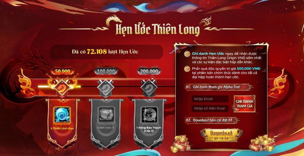 Thiên Long Origin VNG: Đã có thể tải trước gói cài đặt, đếm ngược đến ngày Alpha Test 17.03