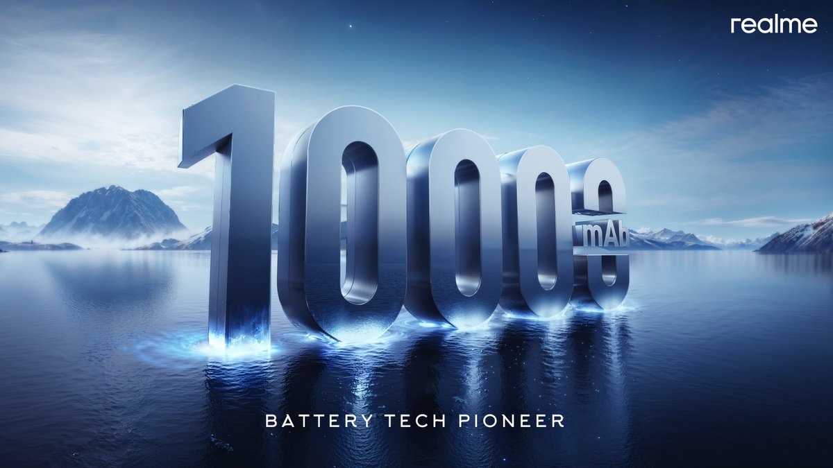 Realme độ phá với smartphone GT 10.000mAh