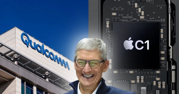 Qualcomm dìm hàng Apple C1