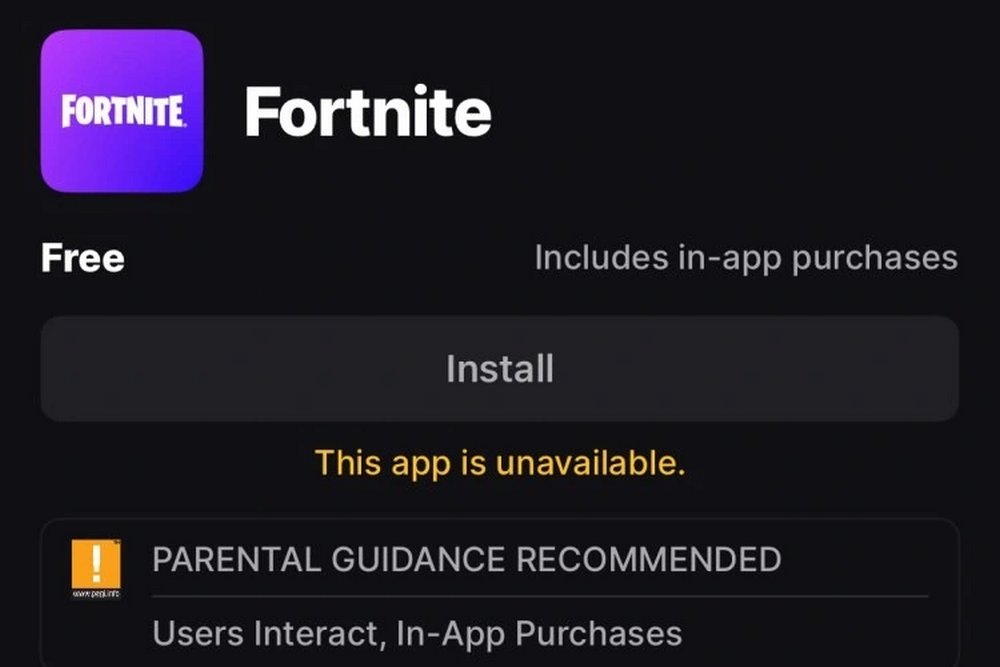 Apple "va thẳng mặt" Epic Games, chặn Fornite trở lại iOS