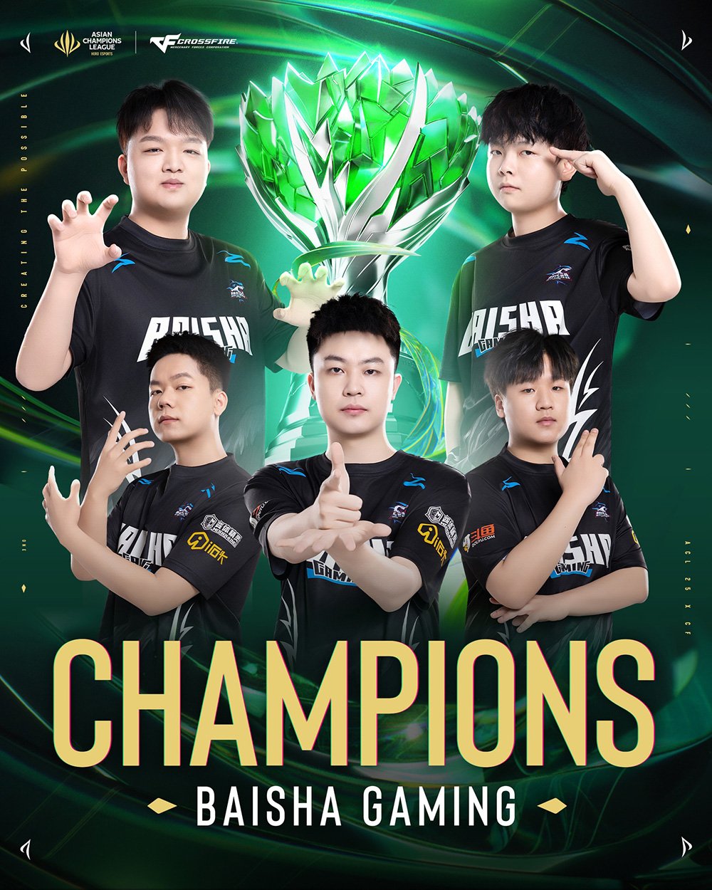 Baisha Gaming lên ngôi vô địch Asian Champions League 2025: "Nhà vua trở lại!"