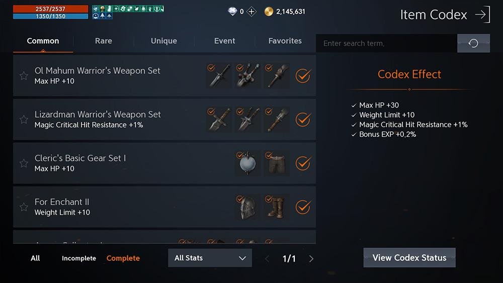 Lineage2M - Nguồn sức mạnh đầy thú vị mang tên Codex